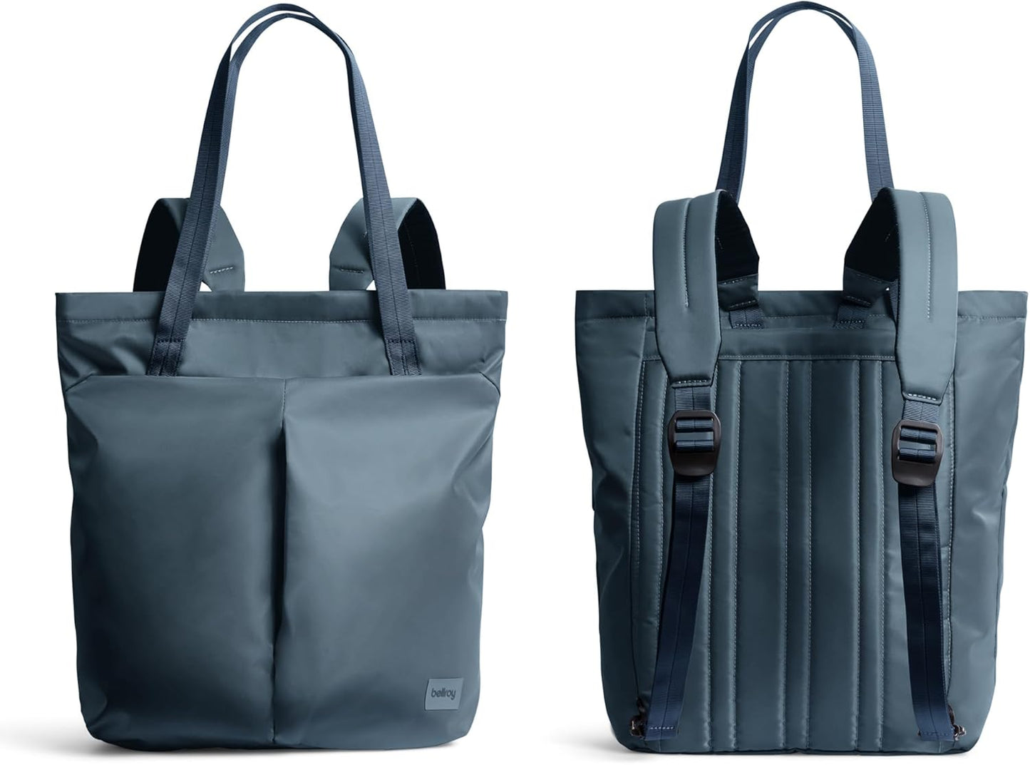 Bellroy Laneway Totepack (18 liter stylish tote bag and backpack in one, for gym, travel or everyday carry) - BlueSteel