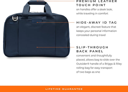 Briggs & Riley Travel Duffel Bag - Weekender & Overnight Luggage for Women & Men, Softside Bag