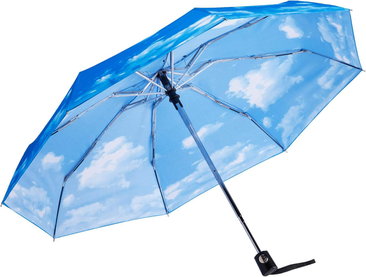 Goothdurs Automatic Mini Travel Windproof Umbrella Compact Auto Open/Close Small Lightweight Folding Rain Umbrellas for Women Men