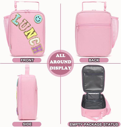 FlowFly Lunch box Insulated Soft Bag Mini Cooler Back to School Thermal Meal - Image 6