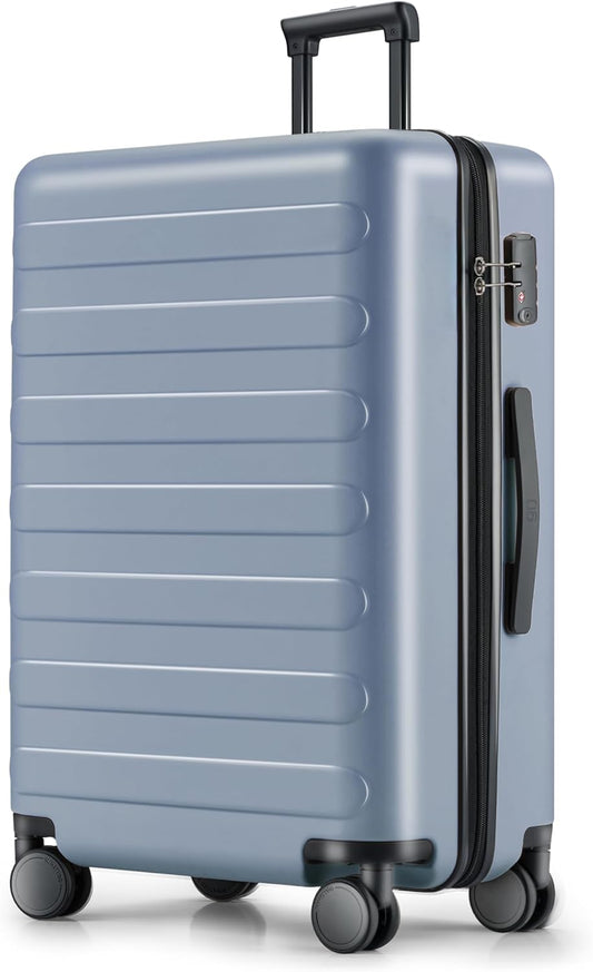 Carry on Luggage 22 X 14 X 9 Airline Approved, 20 Inch Luggage for 3-5 Days Travel, Double Spinner Wheels, 100% Hardshell PC, TSA Lock (03-Shadow (Basic), Checked 28-Inch)