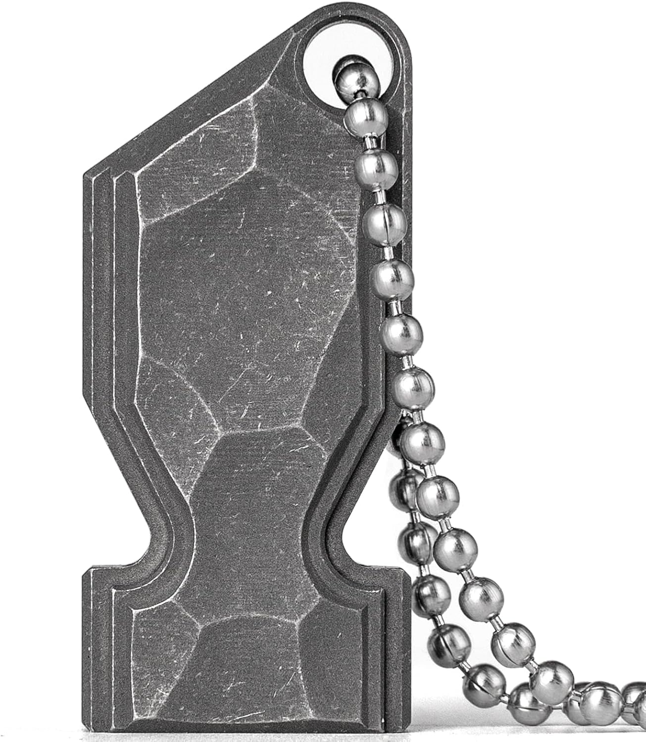 TISUR Titanium Emergency Whistle,EDC Safety Whistles Necklace Loud up to 120db,Survival Whistles for Survival,Hiking,Camping,Pets Training