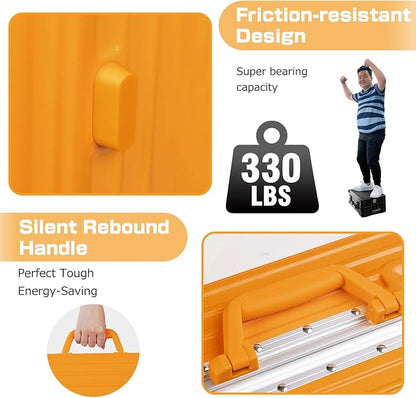 AnyZip Luggage Aluminium Frame Suitcase Hard Shell TSA Lock No Zipper 28In - Image 8