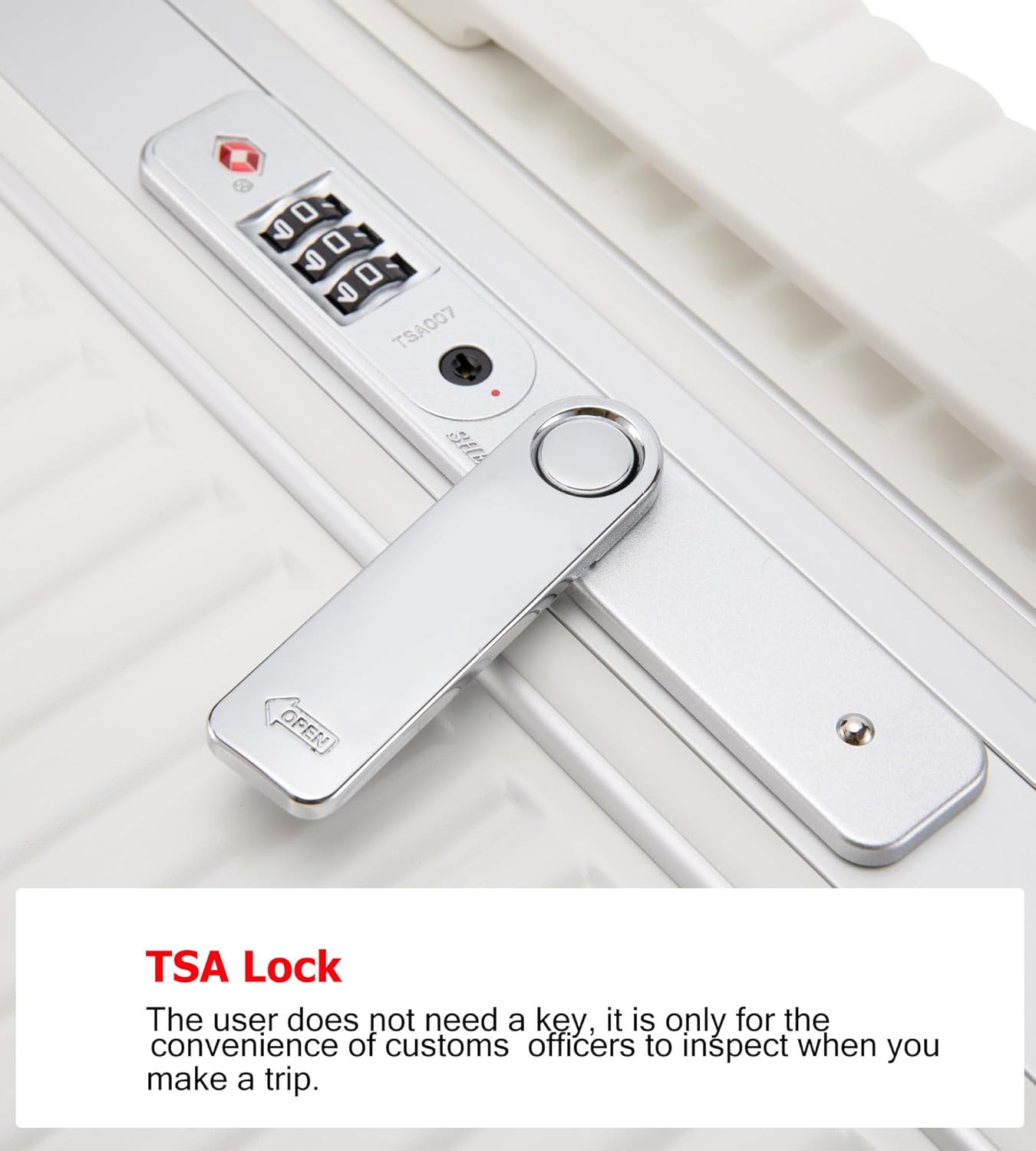 feilario Aluminum Frame Hardside PC Carry on Luggage - Wide Handle Double Spinner Wheels Suitcase Built-In TSA lock & Cup Holder - 20in/24in