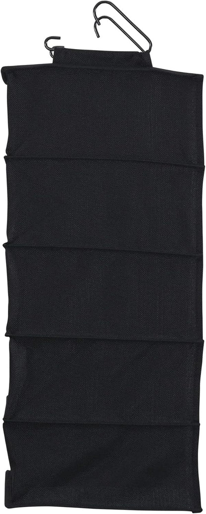 Household Essentials 10 Pocket Hanging Shoe Closet Organizer with Hooks