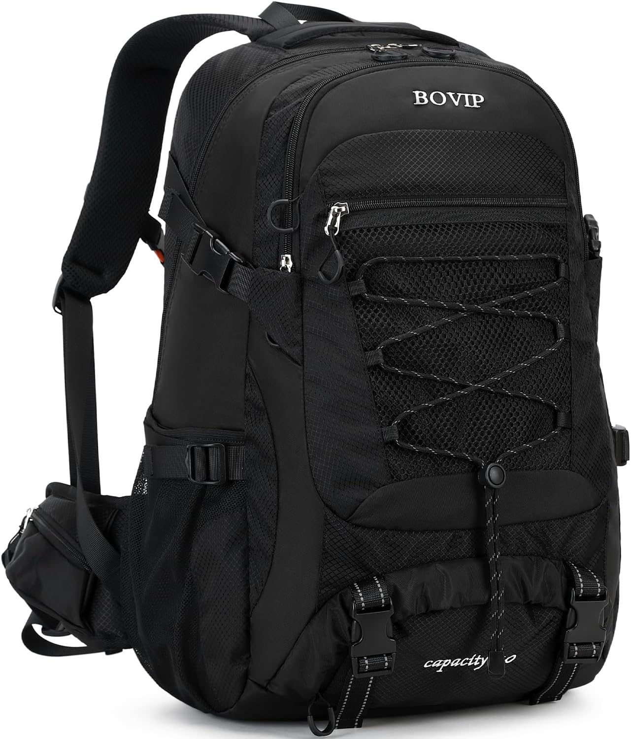 BOVIP 40L Hiking Backpack Waterproof Lightweight Daypack Travel Sports Camping Backpack for Men Women