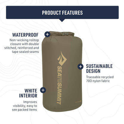 Sea to Summit Lightweight Dry Bag, Multi-Purpose Dry Storage