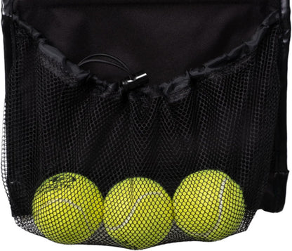 Vintage Hanging Sports Equipment Organizer | Limited Stock | Multi-Purpose Garage Sports Ball Storage | For Basketball Football Volleyball Tennis Soccer Biking | Toy Storage | Includes Hook & Pump