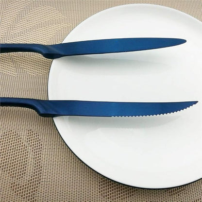 24-Piece Flatware Set, Extra Thick Heavy Duty - Image 6