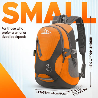 sunhiker Small Cycling Hiking Backpack Water Resistant Travel Backpack Lightweight Daypack M0714 （20-25L）