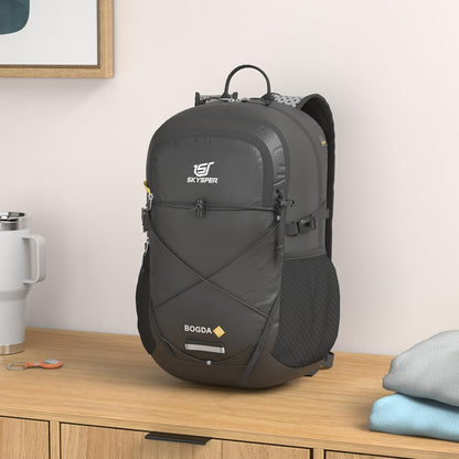 SKYSPER Small Hiking Daypack, 20L Lightweight Travel Backpacks Day Hike Pack with Waist Strap for Women Men