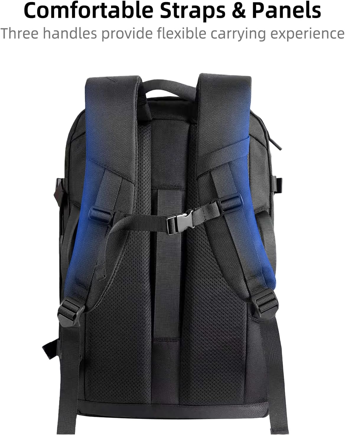 GHERSON Travel Laptop Backpack, TSA Friendly Flight Approved Carry-on Luggage,Water-resistant Lightweight Business Rucksack，Durable Large Weekender Bag Daypack Fits 17.3 Inch Laptop