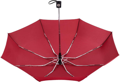 Goothdurs Automatic Mini Travel Windproof Umbrella Compact Auto Open/Close Small Lightweight Folding Rain Umbrellas for Women Men