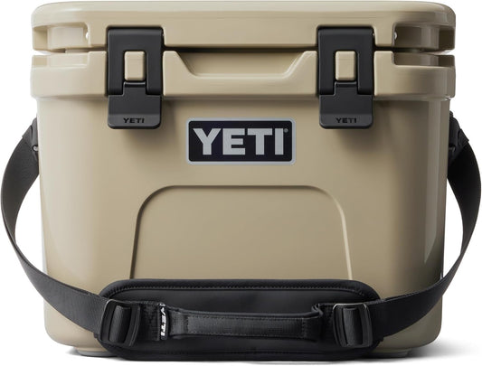 YETI Roadie 15 Hard Cooler with DoubleDuty Shoulder Strap