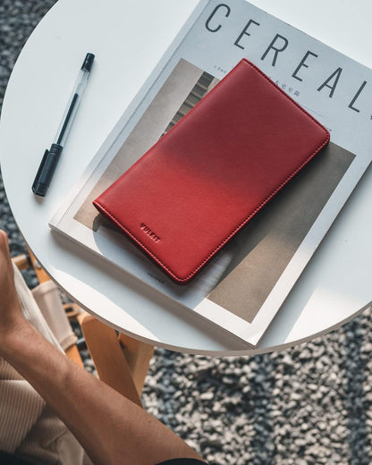 VULKIT Passport Holder Wallet RFID Blocking Travel Wallet for Men & Women