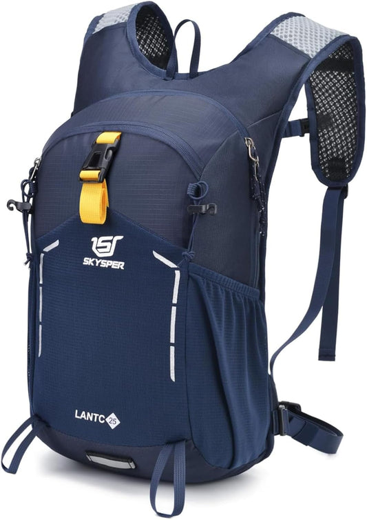SKYSPER Small Hiking Backpack - 25L Travel Daypack Lightweight Bag Water Resistant Hiking Backpacks for Women Men