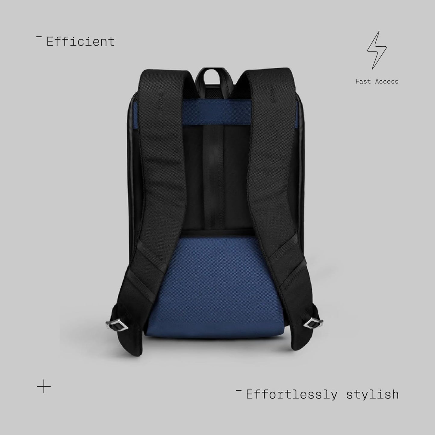 The Frenchie Co. - Super Light Speed Backpack - Expandable lightweight ballistic nylon - Anti-theft magnetic closure for quick secure access - Self-adjusting straps for comfort