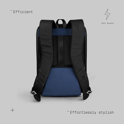 The Frenchie Co. - Super Light Speed Backpack - Expandable lightweight ballistic nylon - Anti-theft magnetic closure for quick secure access - Self-adjusting straps for comfort