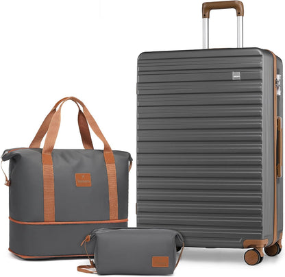 imiomo 28 IN Large Luggage, Suitcase with Spinner Wheels, Hardside Lightweight Rolling Travel Luggage with TSA Lock