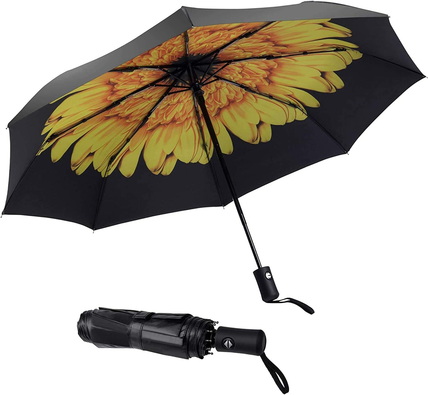 SY COMPACT Travel Umbrella Windproof Automatic Umbrellas Small Compact UV Sun Protection Factory Outlet Umbrella