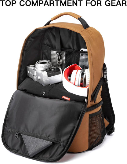 TUGUAN Insulated Cooler Backpack 38 Cans Double Deck Leakproof Lightweight Soft Lunch Backpack Small Cooler Bag Beach Picnic