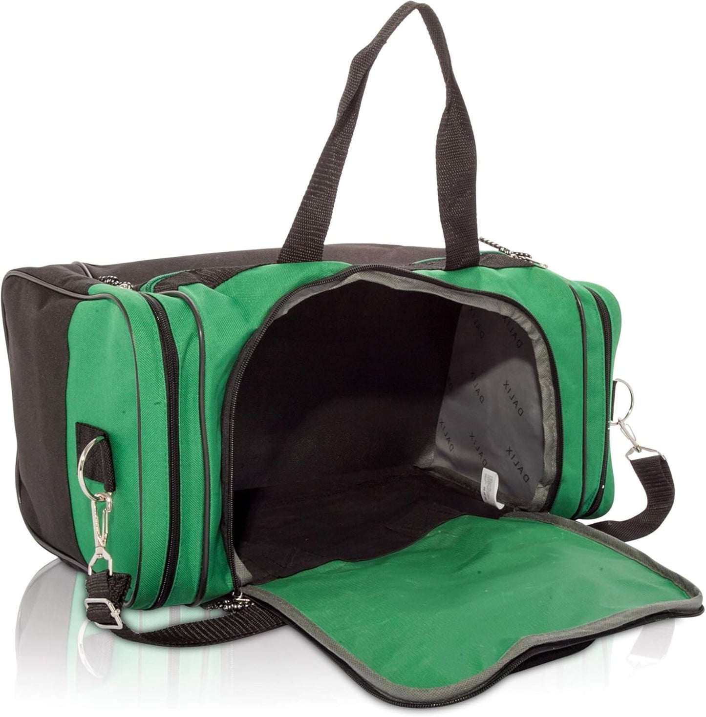 DALIX 17" Blank Duffle Bag Duffel Bag Travel Size Sports Durable Gym Bag