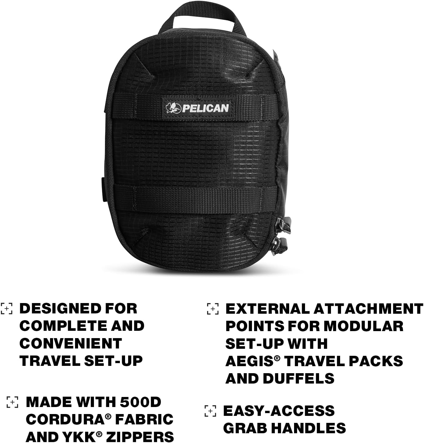 Pelican ModPak Packing Cube - Travel Organizer - Small (Black)