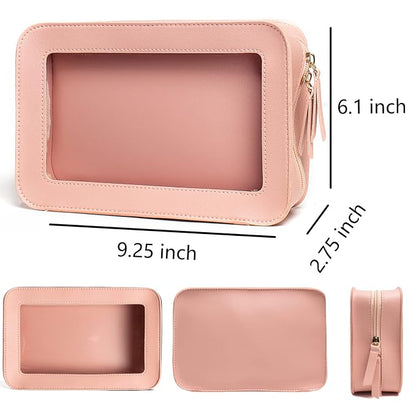 LETGO Clear Makeup Bags, TSA Approved Toiletry Bag - Image 2