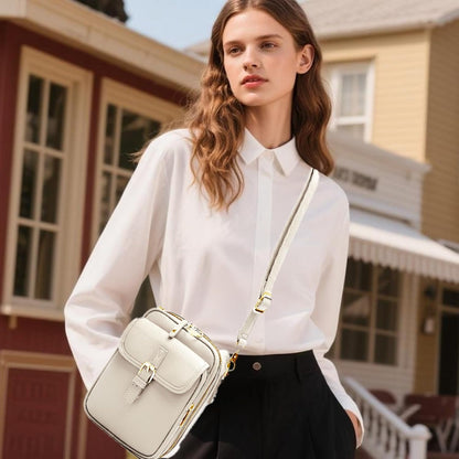 1060 Leather Crossbody Bags for Women Anti-Theft Vegan Purse with Card Slots, Travel Shoulder Bag, Waterproof Crossbody Purse