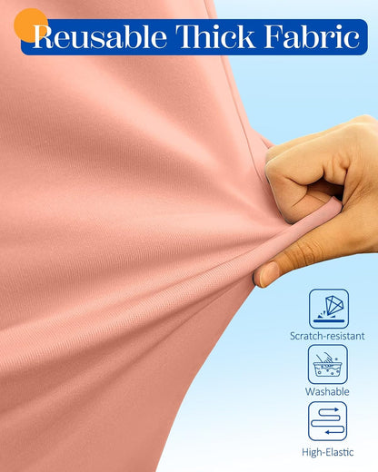 Slohif Luggage Cover for Suitcase Tsa Approved Protector - Luggage Sleeve Suit Case Cover Travel Stretch Large Baggage Case Protective Washable Fit 29-30 Inch Rose