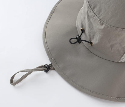 Home Prefer UPF50+ Mens Sun Hat Wide Brim Fishing Hat for Men UV Protection Womens Beach Bucket Hat for Golf Hiking Gardening