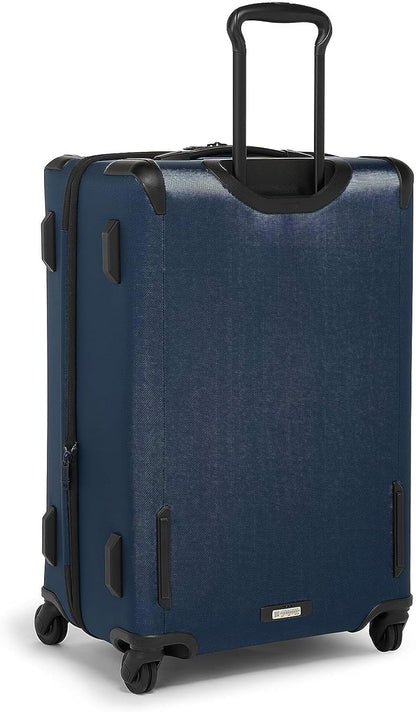 TUMI - Aerotour 4 Wheel Expandable Luggage - Men's and Women's Lightweight Business and Leisure Travel Suitcase - 26" Short Trip Expandable Packing Case, Navy