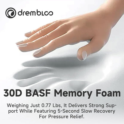 Neck Pillow Airplane, 100% Pure Memory Foam, Cooling Airplane Pillow, Travel Pillow, Travel Pillows for Airplanes, Plane, Flight Pillow, Gray