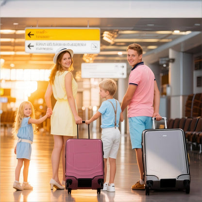 24 Inch Luggage Covers for Suitcase TSA Approved,Carry On Luggage Cover Protector Suitable 24-25 inch Clear 1.5mm Thickness Protector Bag PVC Clear Suitable for Long Travel Accessories