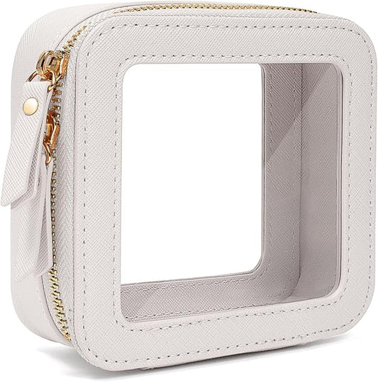 Travel Clear Makeup Bag Set, TSA Approved Cosmetic Bag Case by FFpaw