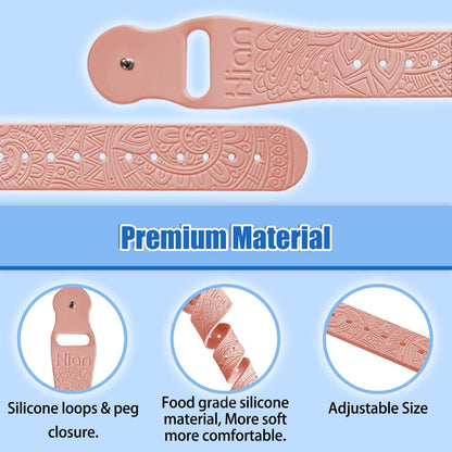 Hion Motion Sickness Bracelets Sea Sickness Wristbands for Motion Sickness/Morning Sickness/Pregnancy Nausea Anti Nausea Wristband Acupressure Nausea Bands Motion Sickness Bands（2Pairs-Black+Pink