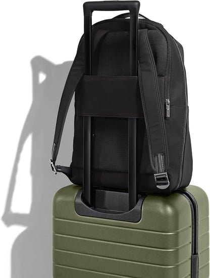 Away Everywhere Zip Backpack, Travel Backpack with Laptop Sleeve, Lightweight & Durable, Travel Essentials, Jet Black