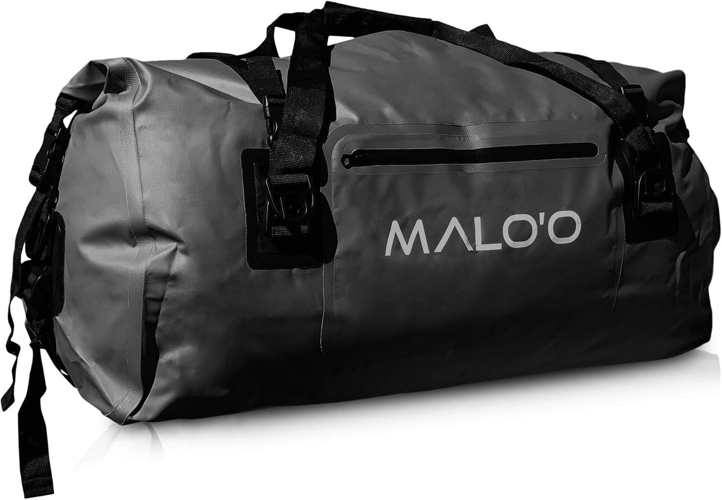 Malo'o Waterproof Dry Bag Duffel 40L/60L/100L, Roll Top Duffel Keeps Gear Dry for Kayaking, Rafting, Boating, Swimming, Camping, Hiking, Beach, Fishing - Internal & External Pockets and Molle Loops