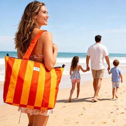 Beach Bags Waterproof Sandproof, XL Large Pool Tote Bag - Image 2