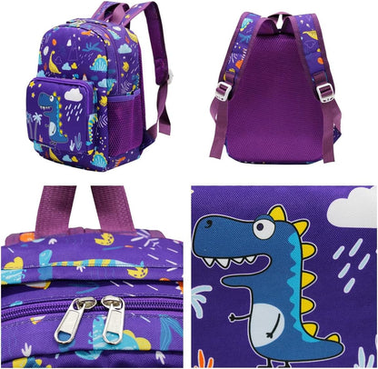 POWOFUN13 inch Kids Toddler Preschool Travel Backpack Cute Cartoon Backpack For Girls Boys Baby