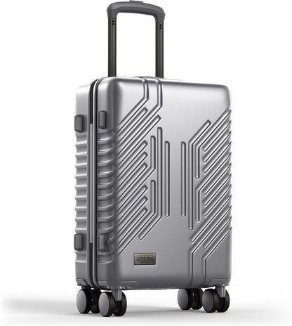 20-inch Carry On Luggage Airline Approved - PC+ABS Lightweight Suitcase with Built-in TSA Lock，Hard-shell Durable Rolling Luggage with USB Port