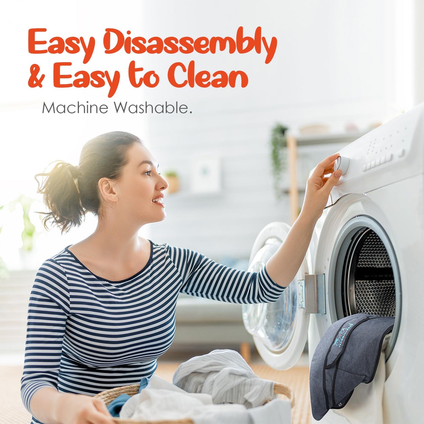 Hook On High Chair - Portable & Foldable for Babies 6-36 Months, Family & Travel Use with Carry Bag (Grey)