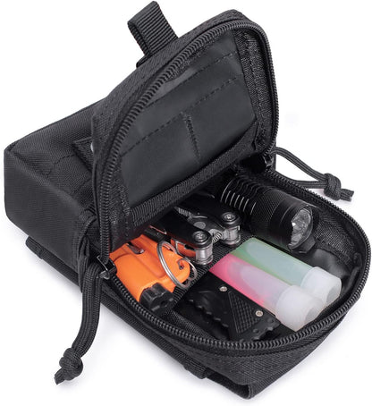 Tactical Molle EDC Pouch Cellphone Pouch Holder Utility Gadget Organizer Bag