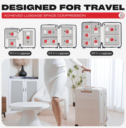 Vacuum Seal Bags for Clothing, 18 Pack Travel Vacuum Storage Bags with USB Pump, Carry On Compression Packing Bag for Luggage, Space Saver Travel Kit for Clothes