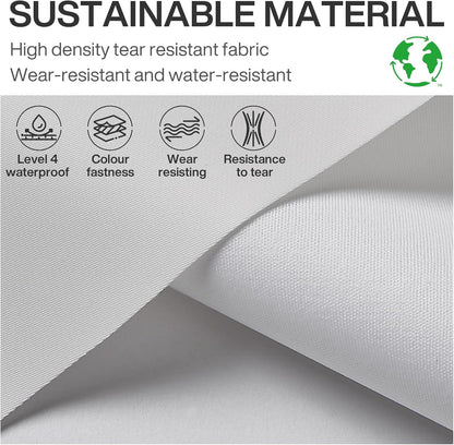 mixi Travel Laptop Backpack for Women & Men Carry On Backpack fits 16'' Laptop, Waterproof Lightweight Casual Hiking Weekender Bags Rucksack,17 Inch, Interstellar White