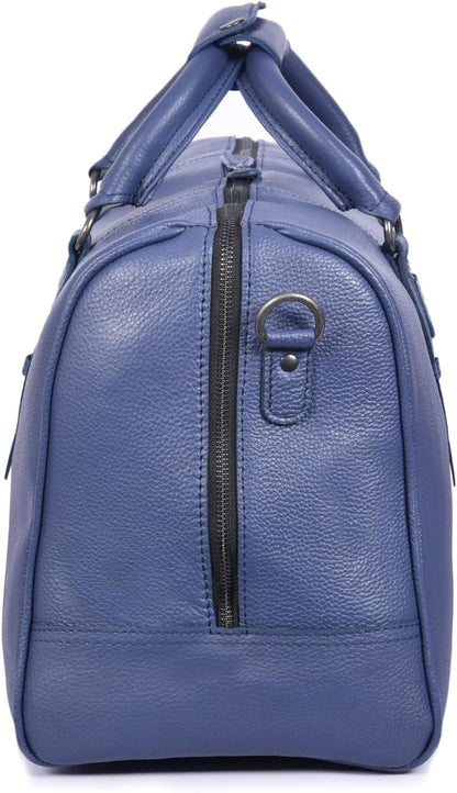 Leather Duffel Bag for Men & Women Travel, Weekend, Overnight, Gym Bag