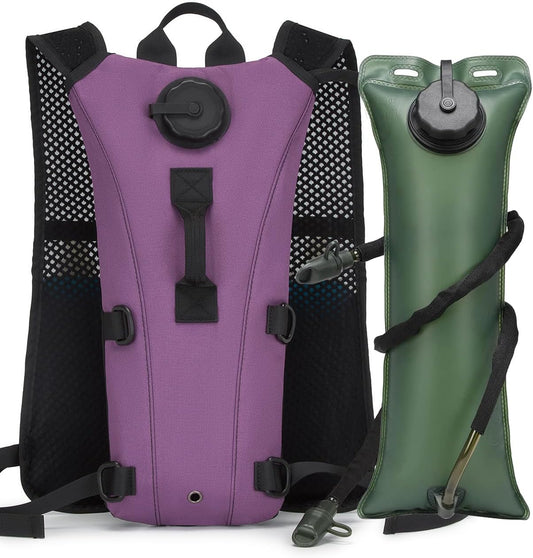 ATBP Running Hydration Vest Pack Tactical 3L Water Bladder Backpack Bag for Cycling Marathon Hiking Daypack Men & Women