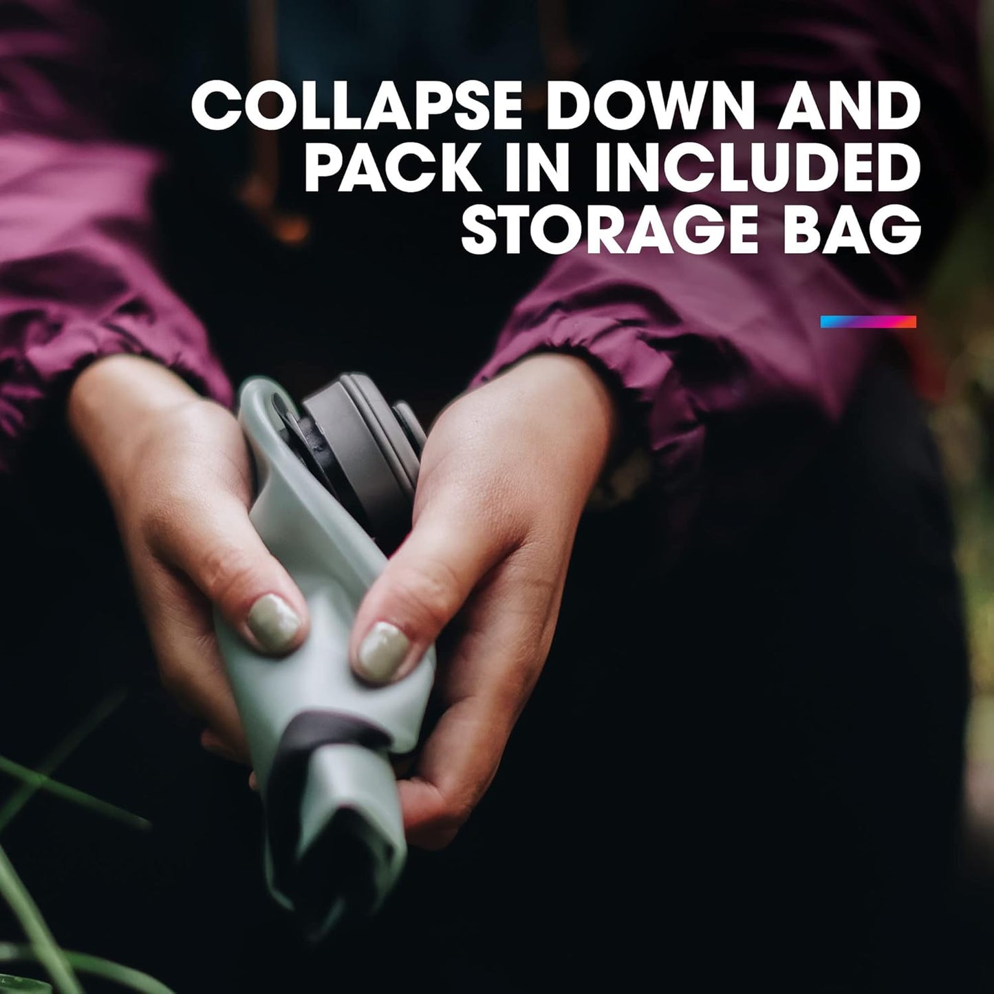 HydraPak Seeker - Collapsible Water Storage (6 Liter)- BPA & PVC Free Camping Hydration Reservoir Bag