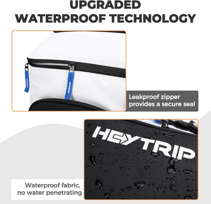 Heytrip Backpack Cooler 36/54 Cans Insulated Waterproof Cooler Bag for 20 Hours Cold Retention, Leak-Proof Camping Cooler with Multi-Compartments