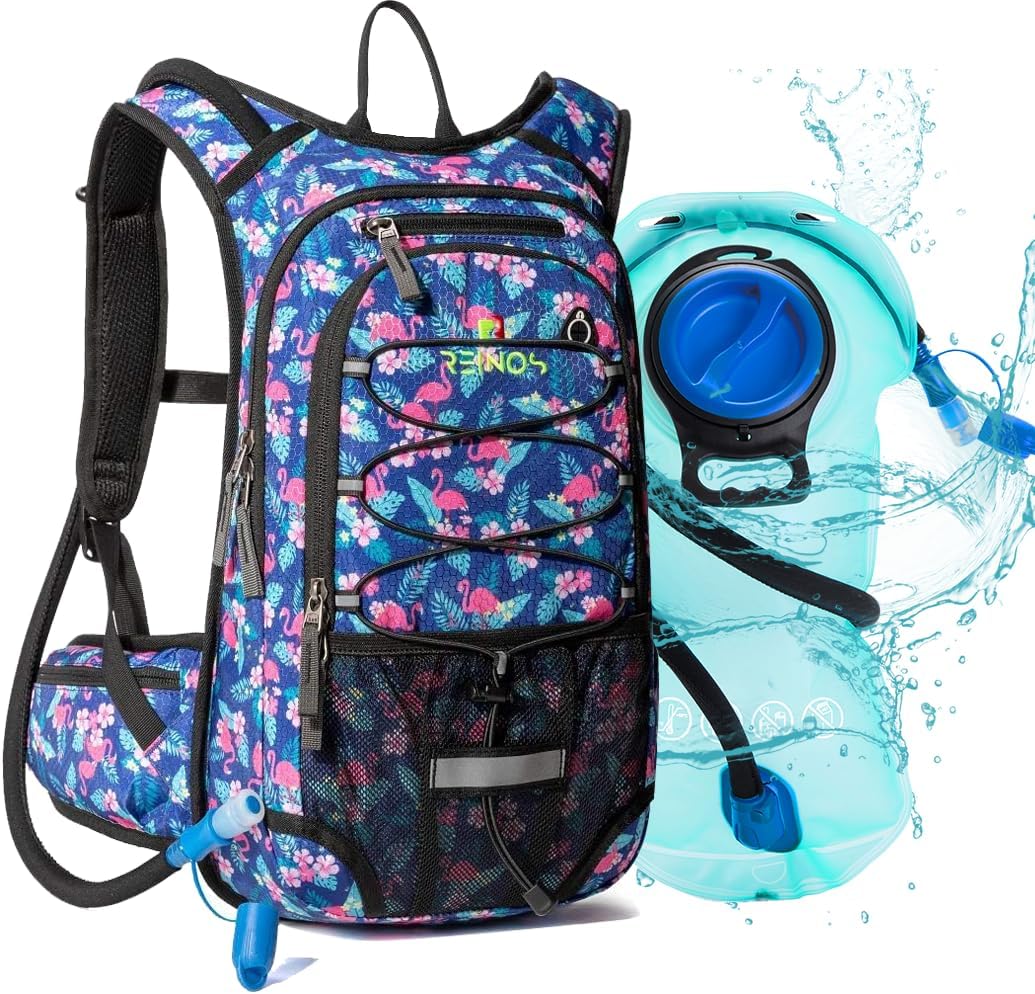 Hydration Pack Backpack with 3L Water Bladder for Men & Women, Hiking Daypack with Thermal Insulation | Running, Cycling, Camping, Skiing, Outdoor Activities